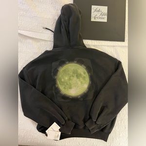 Off White Moon Hoodie Size Lg